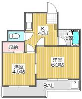 リベラルサイキの間取り