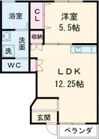 物件の間取り画像