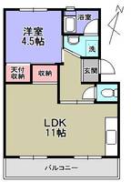 物件の間取り画像