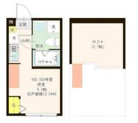 東京都葛飾区西新小岩4(アパート)の賃貸物件の間取り