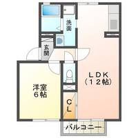 プレイズ Aの間取り
