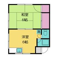 東京都大田区仲六郷1(アパート)の賃貸物件の間取り