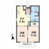 福島県福島市笹谷字出水上(アパート)の賃貸物件の間取り
