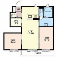 アザレアA棟の間取り