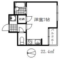 物件の間取り画像