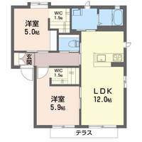 物件の間取り画像