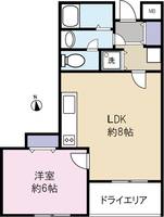 東京都大田区中馬込3(マンション)の賃貸物件の間取り