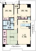 物件の間取り画像