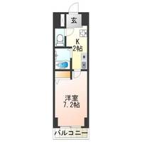 SWISS難波南の間取り