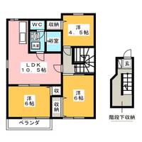 ヴァルトII Bの間取り