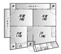 物件の間取り画像