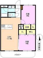 物件の間取り画像