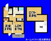 福岡県福岡市早良区野芥2(アパート)の賃貸物件の間取り