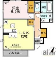 東京都練馬区石神井町8(アパート)の賃貸物件の間取り