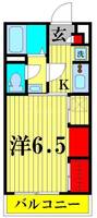 東京都葛飾区白鳥4(マンション)の賃貸物件の間取り