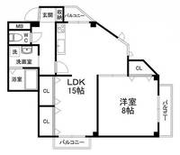 物件の間取り画像