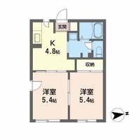 グランシェールA・Bの間取り