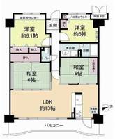 物件の間取り画像