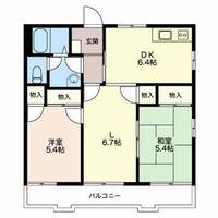 物件の間取り画像