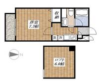 東京都昭島市朝日町5(アパート)の賃貸物件の間取り