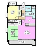 物件の間取り画像