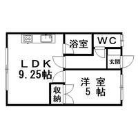 ハイツポパイの間取り