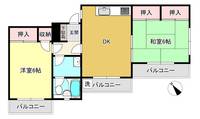 物件の間取り画像