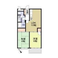 埼玉県坂戸市千代田3(マンション)の賃貸物件の間取り