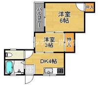 天下茶屋住宅の間取り