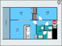 物件の間取り画像