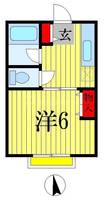 千葉県市川市二俣2(アパート)の賃貸物件の間取り