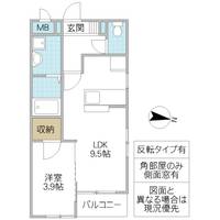 物件の間取り画像