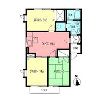 グレイスヒルズAの間取り