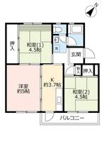 UR男山の間取り