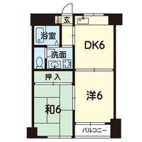 Platine水前寺の間取り
