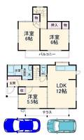 物件の間取り画像