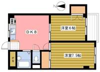東京都中野区江古田4(マンション)の賃貸物件の間取り