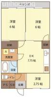 山共ビルの間取り