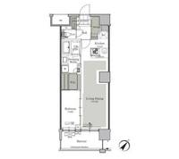 東京都北区西ケ原4(マンション)の賃貸物件の間取り