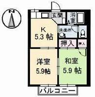 物件の間取り画像