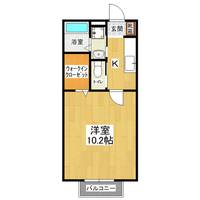 茨城県つくば市玉取(アパート)の賃貸物件の間取り