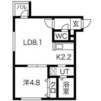 Claire・elmの杜(クレール・エルムの杜)の間取り