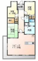 ふぁみ~ゆ中島田の間取り