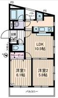 物件の間取り画像