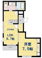 東京都港区高輪4(マンション)の賃貸物件の間取り