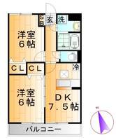 物件の間取り画像