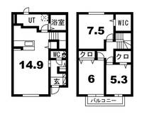 物件の間取り画像