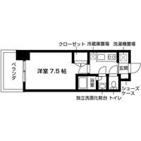 愛知県名古屋市昭和区山手通5(マンション)の賃貸物件の間取り