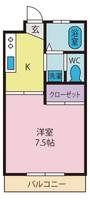アクアハイム三島の間取り