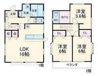 物件の間取り画像